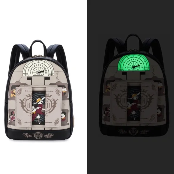 Loungefly Disney The Hollywood Tower of Tower Hotel Mickey and Friends Backpack Disney Parks Mickey Friends The Hollywood Tower Hotel  main image 3